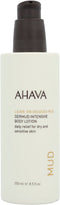AHAVA Dermud Intensieve Bodylotion - Hydrateert & Kalmeert Droge, Gevoelige Huid | Verlicht Irritaties | Rijk aan Dode Zee Modder & Aloe Vera | Lotion voor dames & heren | Moisturizer voor een droge huid & gezicht - 250ml
