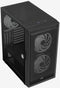 Aerocool Graphite V2 - Midi-Tower - 3x RGB fans - zwart