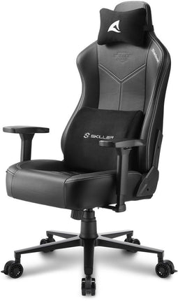 Sharkoon SKILLER SGS30 - Gaming chair - Hoofdsteun en lendenkussen - Wit