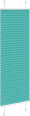 vidaXL - Plissé - rolgordijn - 40x150 - cm - stofbreedte - 39,4 - cm - petrol - groen