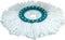 Leifheit Clean Twist Disc Mop Ergo - compleet dweilsysteem met wieltjes - 6 liter - Turquoise
