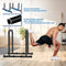 DH FitLife Dip Barren Bars - Dip Station - Hoogte 80-100 cm verstelbaar - Zwart