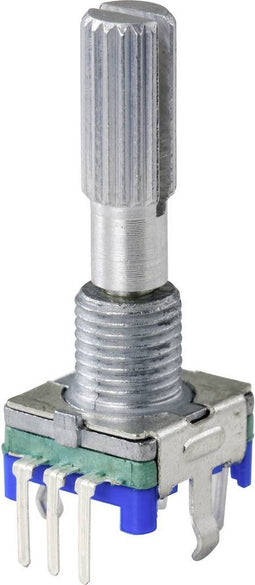 TRU COMPONENTS EC11S-H6.5B2-25K12-26P Draaischakelaar 5 V 0.5 mA 360 ° 1 stuk(s)