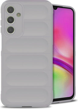 iMoshion Hoesje Geschikt voor Samsung Galaxy A25 / A24 Hoesje Siliconen - iMoshion EasyGrip Backcover - Grijs