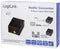 LogiLink CA0102 - Audio Converter - Analoge L/R naar digitale coaxiale en Toslink - Zwart
