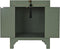 Nachtkastje DKD Home Decor Spar Gouden Metaal Wit Groen Hout MDF