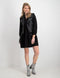 ONLY ONLFAVORITE THEA 7/8 DRESS NOOS - Korte jurk V-hals 7/8 mouwen - Maat S