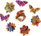 UNIDRAGON Houten Puzzel Voor Volwassenen Mandala - Onuitputtelijke Overvloed - 700 stukjes - Royal Size 45x45 cm