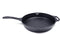 Valhal Outdoor Skillet / Koekenpan met steel - gietijzer, diameter 25cm - schenktuiten - VH25