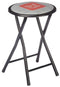 Opvouwbare stoel Hand Made Bruin Zwart Grijs PVC Metaal 30 x 30 x 45 cm (10 Stuks)