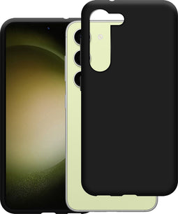 Cazy Samsung Galaxy S23 - Back Cover - Flexibel TPU - Zwart