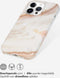 Selencia iPhone 14 Pro - Backcover - 100% gerecycled - Wit Marmer