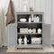 Coast Badkamerkast - Dubbele Deur - Open Plank - 60 x 30,5 x 80 cm - Grijs