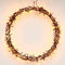 Ceruzo Kerstring - Decoratiering - 400 LED - Ø48 cm - Warm Wit - 8 Lichtfuncties