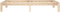 vidaXL - Bedframe - massief - grenenhout - 100x200 - cm