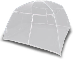 vidaXL Tent 200x180x150 cm glasvezel wit
