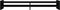 vidaXL - Monitorstandaard - 100x27x15 - cm - massief - grenenhout - zwart