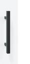 vidaXL - Wandkast - 34,5x34x90 - cm - bewerkt - hout - wit