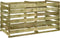 vidaXL - Compostbak - met - latten - geïmpregneerd - grenenhout - 180x90x90 - cm