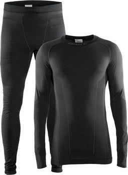 Craft Seamless Zone Thermoset - Baselayer 2-pack - Zacht en comfortabel - BLACK