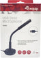 Equip 245340 - Tafelmicrofoon - Gevoeligheid -47 dB - Zwart