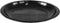 Goldplast Bord - reusable - rond - 1-vaks - pP - Ø22cm - zwart - 25 stuks