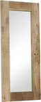 vidaXL - Spiegel - 50x110 - cm - massief - mangohout