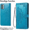 iMoshion Hoesje Geschikt voor Nokia G22 Hoesje Met Pasjeshouder - iMoshion Mandala Bookcase - Turquoise