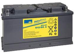 Exide Sonnenschein Solar S12 - Accukabel 12Volt 85Ah - Onderhoudsvrij - 27300 gram