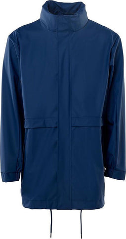 Rains Tracksuit Jacket 1262 - Unisex Regenjas - Waterdicht - Blauw
