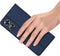 Dux Ducis Skin Pro Oppo A17 Hoesje Portemonnee Book Case Blauw