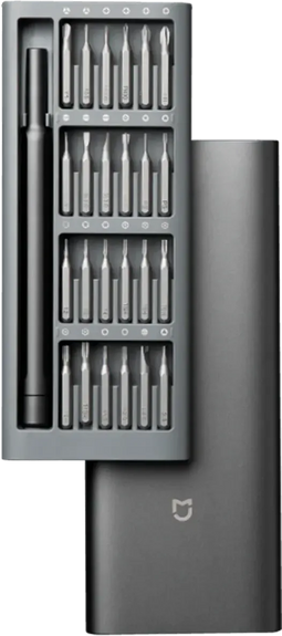 Xiaomi Mi Precision Screwdriver Kit - 24 bits - S2 staal - Grijs