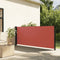vidaXL - Windscherm - uittrekbaar - 140x300 - cm - terracotta