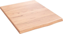 vidaXL - Wandschap - 40x50x2 - cm - behandeld - massief - eikenhout - lichtbruin