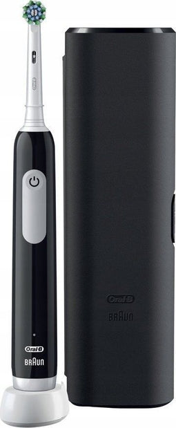 Oral-B PRO Series 1 - Roterende-oscillerende tandenborstel - Dagelijkse verzorging Delicaat Whitening - Zwart
