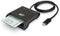 ACT AC6020 - Smartcard Lezer - USB-C | ISO 7816 | T=0 | T=1 - Zwart