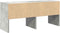 vidaXL - Schoenenrek - stapelbaar - 89,5x30x40 - cm - betongrijs