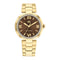 Tommy Hilfiger TH1782631 Alice Dames Horloge - Mineraalglas - Staal - Goudkleurig/Rosé goudkleurig - 34 mm breed - Quartz - Vouw/Vlindersluiting