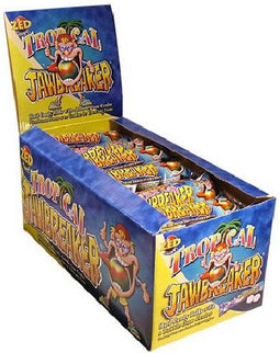 Snoep Jawbreaker Tropical Display 40 Stuks