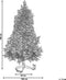 Beliani TATLOW - Kerstboom - Groen - PVC