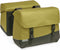 New Looxs ® Oslo Joli Double - Dubbele Fietstas - 37L - Geschikt voor Elektrische Fietsen - 100% Gerecycled Polyester - Olive-Yellow