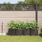 vidaXL - Tuinplanten - met - Water - Irrigatiesysteem - - - 4 - stuks - Bruin