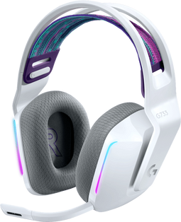 Logitech G733 - Draadloze RGB Gaming Headset - 29 uur batterijduur - Wit
