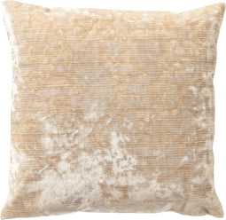 Dutch Decor AMBER - Kussenhoes 45x45 cm - Irish Cream - beige - met rits - zonder binnenkussen