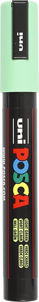 Verfstift posca pc5m m lichtgroen