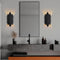 Opviq Reis - Wandlamp - Eigentijds design - Zwart