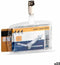Lanyard Identifier Durable Transparant Polypropyleen Plastic 5,4 x 8,7 cm (25 Stuks)