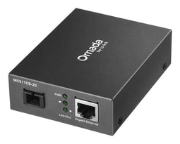 TP-Link Omada MC211CS-20 - Netwerk media converter - 1000 Mbit/s 1310 nm Single-mode - Zwart
