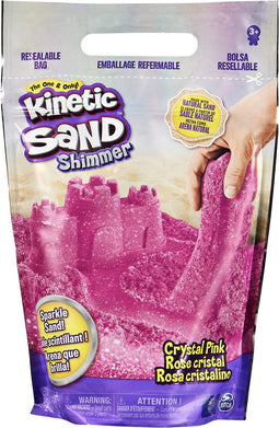 Kinetic Sand - Kristalroze Natuurlijk Glinsterend Zand - 907 g origineel kinetisch zand - Sensorisch speelgoed