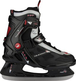 Nijdam Black Panter - IJshockeyschaatsen - Semi-Softboot - Zwart - Maat 40